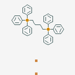 Structure of 1,4-BUTYLENE-BIS(TRIPHENYLPHOSPHONIUM BROMIDE)