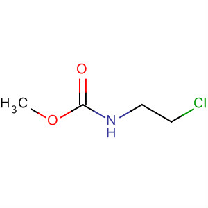 Structure of Carbamic acid, (chloromethyl)methyl-, methyl ester