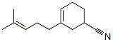 Structure of 3-(4-methyl-3-pentenyl)cyclohex-3-ene-1-carbonitrile