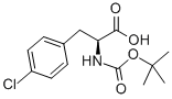 BOC-L-4-氯苯丙氨酸结构式