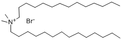 Structure of Dimethylditetradecylammonium bromide