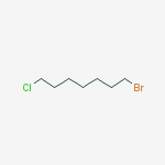 Structure of 1-Bromo-7-chloroheptane