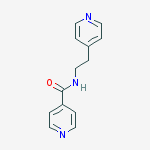 Structure of 4-PyridinecarboxaMide, N-[2-(4-pyridinyl)ethyl]-