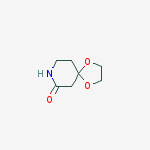 Structure of 1,4-DIOXA-8-AZASPIRO[4.5]DECAN-7-ONE
