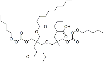 Structure of Decanoic acid, ester with 2,2'-[oxybis(methylene)]bis[2-(hydroxymethyl)-1,3-propanediol] octanoate pentanoate