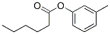 Structure of 3-methylphenyl hexanoate