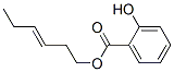 Structure of (E)-3-hexenyl salicylate
