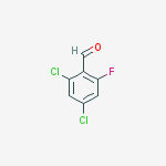 Structure of 2,4-Dichloro-6-fluorobenzaldehyde