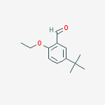 5-(Tert-butyl)-2-ethoxybenzaldehyde结构式