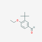 3-(Tert-butyl)-4-ethoxybenzaldehyde结构式