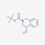 Structure of N-Boc-4-hydroxy-3,4-dihydro-1H-isoquinoline