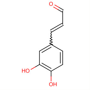 Structure of 2-Propenal, 3-(3,4-dihydroxyphenyl)-