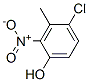 Structure of 4-chloro-2-nitro-m-cresol