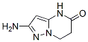 Pyrazolo[1,5-a]pyrimidin-5(4H)-one,  2-amino-6,7-dihydro-结构式