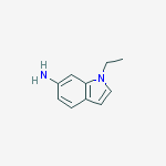 Structure of 1H-INDOL-6-AMINE,1-ETHYL-