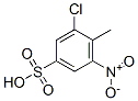 2-chloro-6-nitrotoluene-4-sulphonic acid结构式
