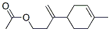 Structure of 3-(4-methylcyclohex-3-enyl)but-3-enyl acetate