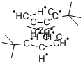 Structure of DIMETHYLBIS(T-BUTYLCYCLOPENTADIENYL)ZIRCONIUM