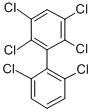 Structure of 2,2,3,5,6,6-HEXACHLOROBIPHENYL