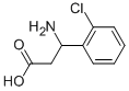 Structure of 3-AMINO-3-(2-CHLORO-PHENYL)-PROPIONIC ACID