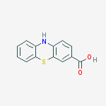 Phenothiazine-3-carboxylic Acid结构式