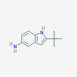 Structure of 2-TERT-BUTYL-1H-INDOL-5-AMINE