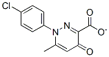 Structure of 1-(4-chlorophenyl)-6-methyl-4-oxo-pyridazine-3-carboxylate