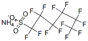 Structure of ammonium perfluorohexane-1-sulphonate