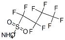 ammonium 1,1,2,2,3,3,4,4,4-nonafluorobutane-1-sulphonate结构式