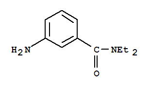 3-Amino-N,N-diethylbenzamide结构式