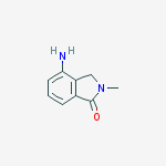 1H-ISOINDOL-1-ONE,4-AMINO-2,3-DIHYDRO-2-METHYL-结构式