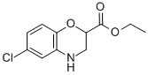 Structure of ETHYL 6-CHLORO-3,4-DIHYDRO-2H-1,4-BENZOXAZINE-2-CARBOXYLATE
