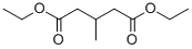 Structure of DIETHYL-3-METHYLGLUTARATE