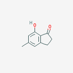 Structure of 7-HYDROXY-5-METHYL-1-INDANONE