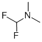 DIFLUOROMETHYLDIMETHYLAMINE结构式