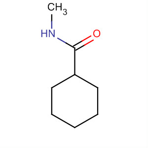 Chemical structure of Cyclohexanecarboxamide, N-methyl-