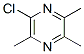 Structure of PYRAZINE,CHLOROTRIMETHYL-