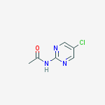 N-(5-chloro-2-pyrimidinyl)Acetamide结构式