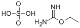 Structure of O-ETHYLISOUREA HYDROGEN SULFATE