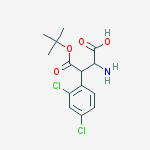 Structure of 3-TERT-BUTOXYCARBONYLAMINO-3-(2,4-DICHLORO-PHENYL)-PROPIONIC ACID