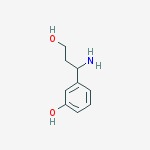 Structure of 3-(3-HYDROXYPHENYL)-DL-BETA-ALANINOL
