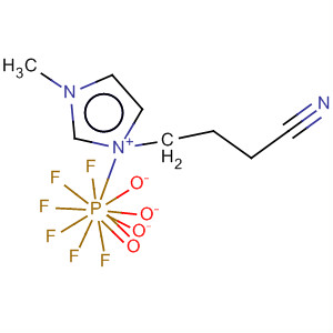 1H-Imidazolium, 1-(3-cyanopropyl)-3-methyl-, hexafluorophosphate(1-)