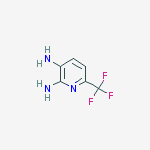 2,3-Diamino-6-trifluoromethylpyridine结构式