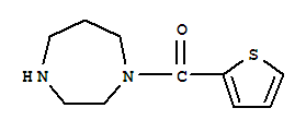 Structure of 1,4-DIAZEPAN-1-YL(2-THIENYL)METHANONE
