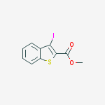 Structure of Methyl 3-iodobenzo[b]thiophene-2-carboxylate