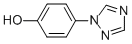 Structure of 4-(1,2,4-TRIAZOL-1-YL)PHENOL