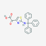 2-oxo-2-[2-(tritylamino)-1,3-thiazol-4-yl]acetic Acid结构式