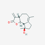 Structure of (3aS)-3aβ,4,5,7,8,9,9aβ,9bα-Octahydro-9β-hydroxy-6,9-dimethyl-3-methyleneazuleno[4,5-b]furan-2(3H)-one