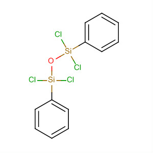 Disiloxane, 1,1,3,3-tetrachloro-1,3-diphenyl-结构式