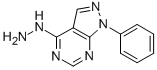 Structure of 1H-Pyrazolo[3,4-d]pyriMidine,4-hydrazinyl-1-phenyl-